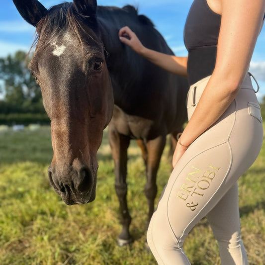 Ladies | Beige Personalised Breggings