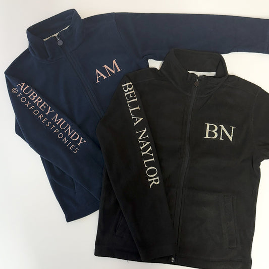 Young Rider | Personalised Fleece Jacket