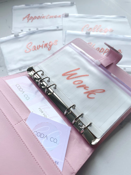 A6 Personalised Binder/Organiser