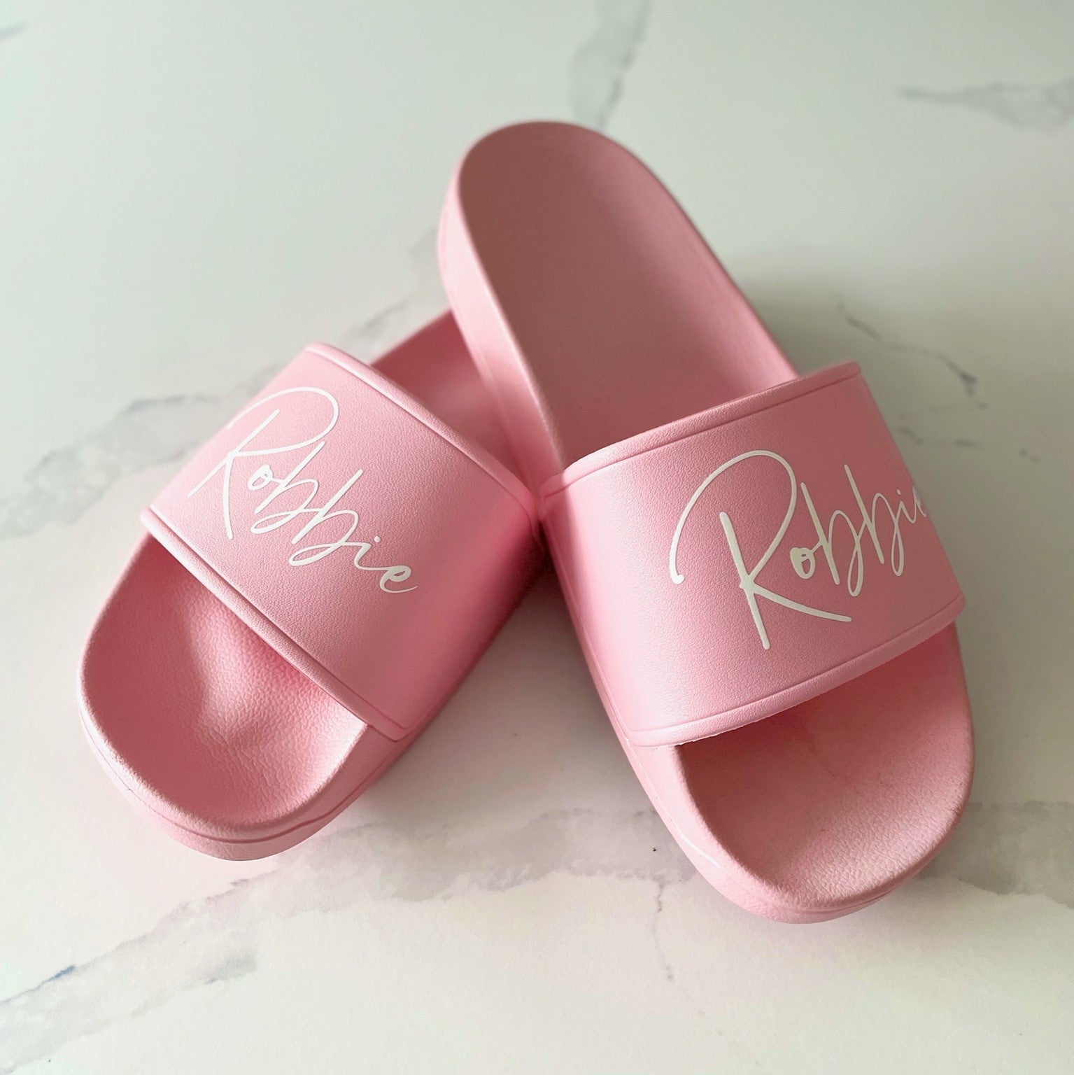 Personalised Sliders Pink