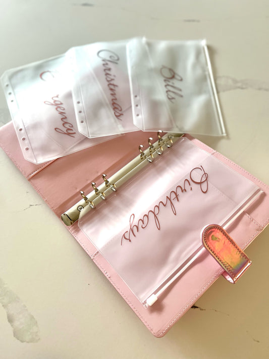 A5 Personalised Binder/Organiser - Holographic