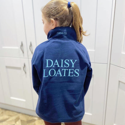 Young Rider | Personalised 1/4 Zip Fleece