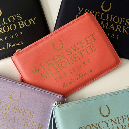 Personalised Horse Passport Case