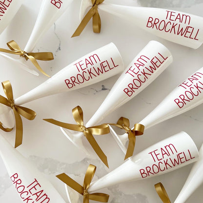 Personalised Champagne Flutes