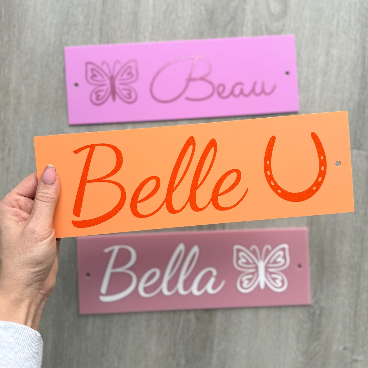 Door/Stable Name Plate