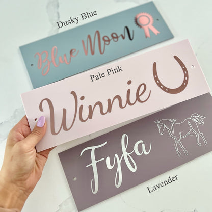Door/Stable Name Plate