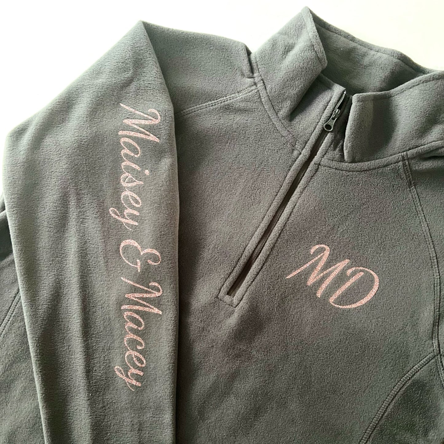 Young Rider | Personalised 1/4 Zip Fleece
