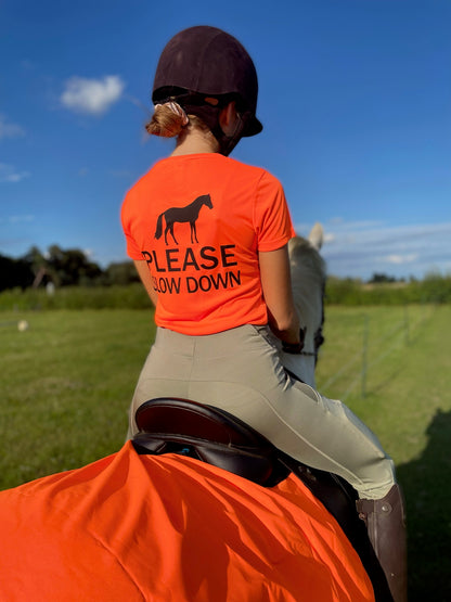 Please slow down Hi-Vis T-Shirt