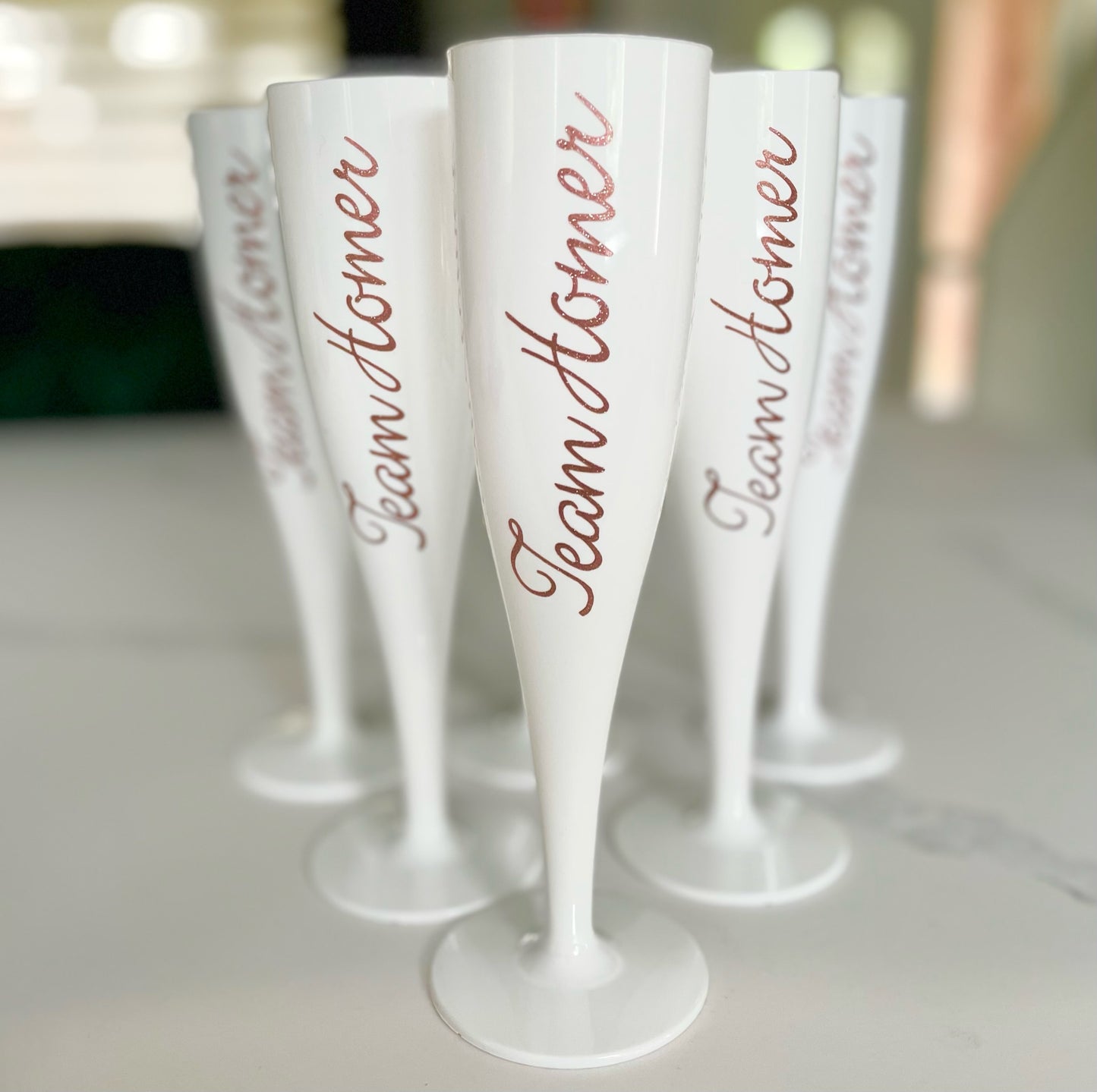 Personalised Champagne Flutes