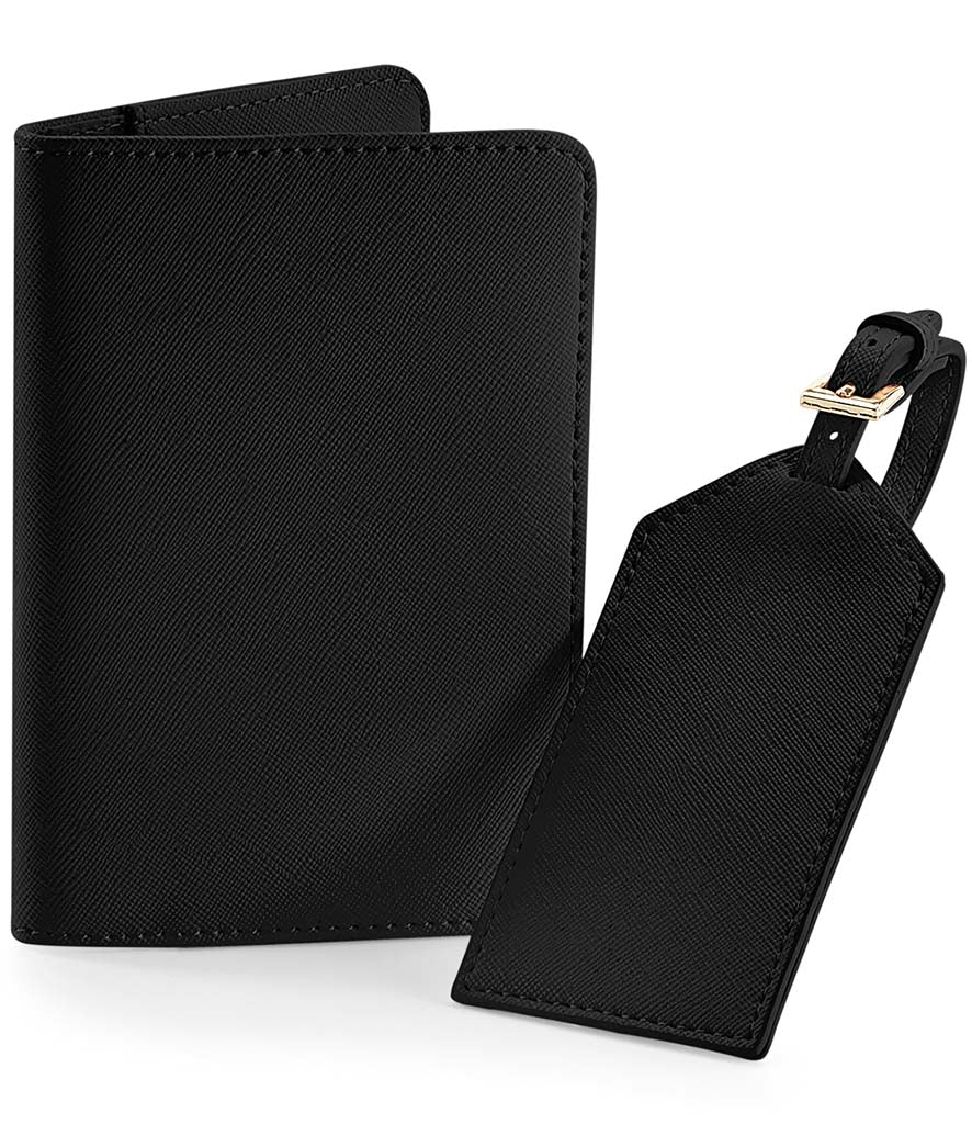 Personalised Passport Cover & Luggage Tag Set
