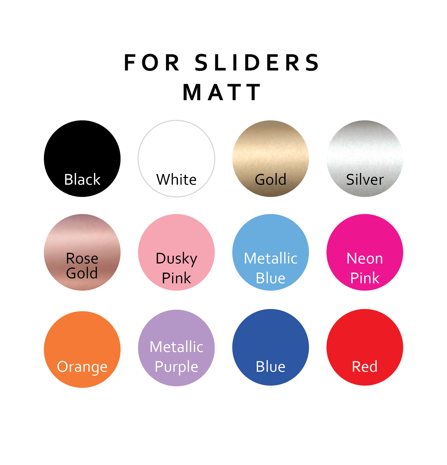 Personalised Sliders - Pink